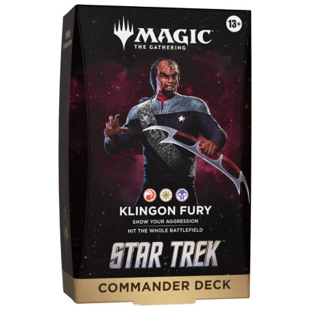 Commander Deck Klingon Fury