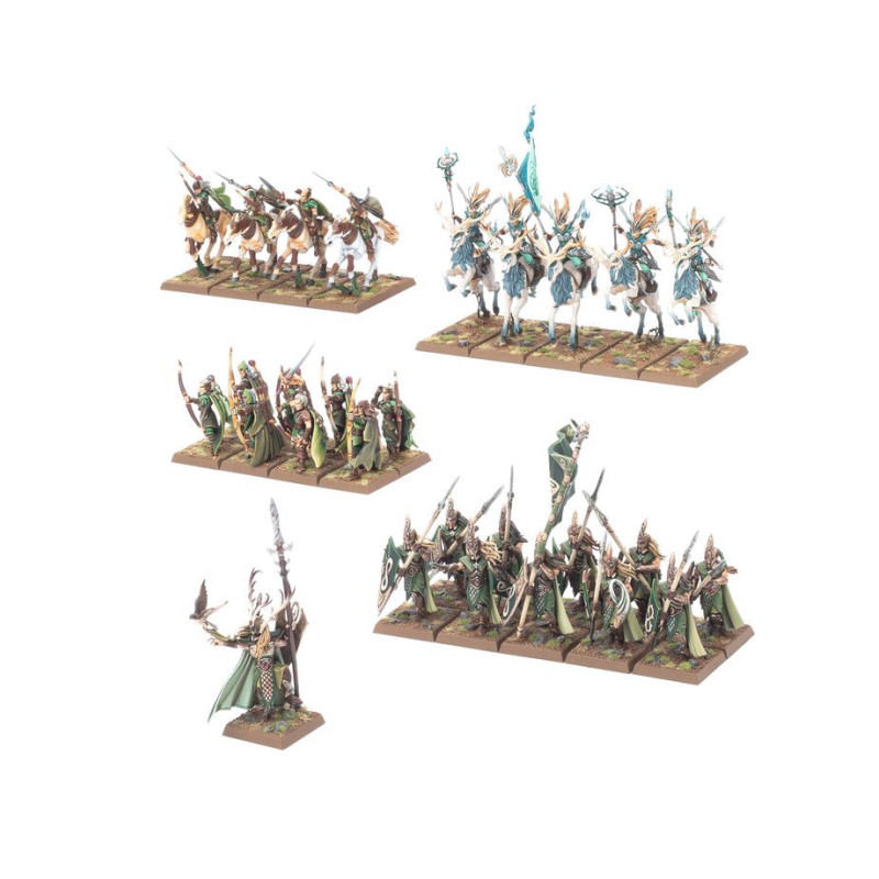 Battle March Army Box: Wood Elf Realms