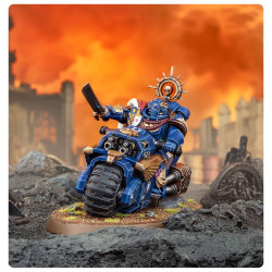 Captain on Bike