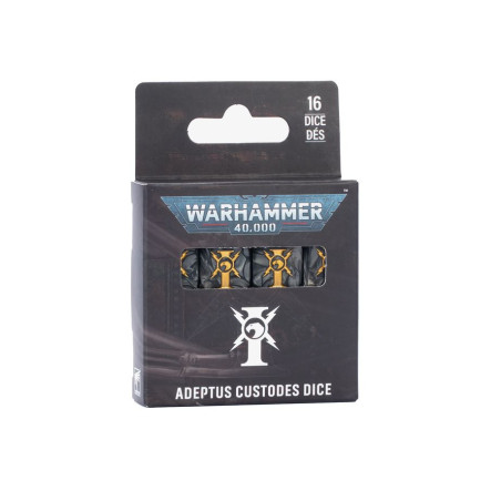 Adeptus Custodes Dice Set