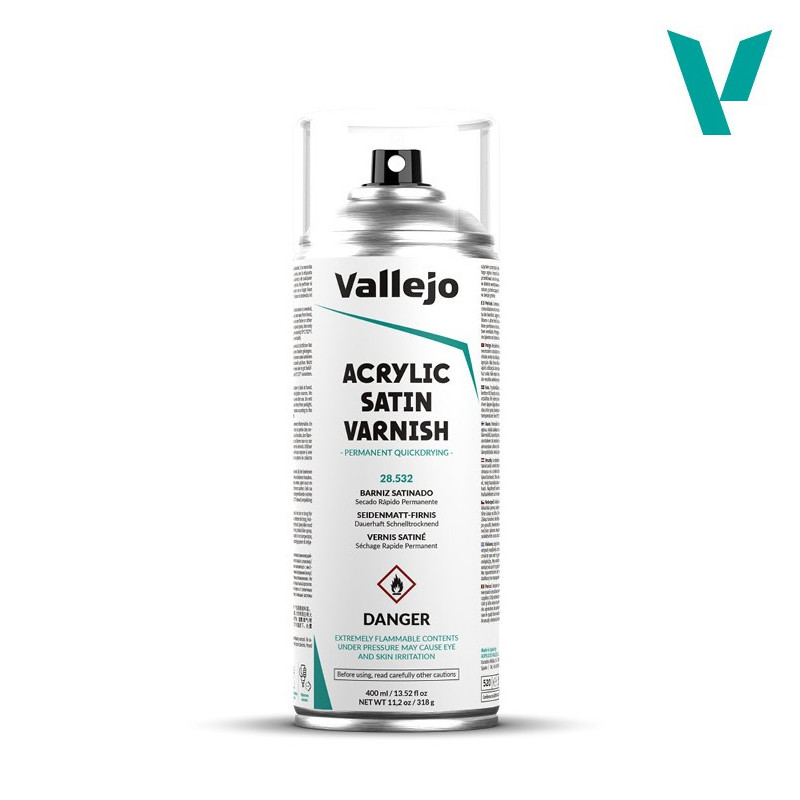 Acrylic Satin Spray Varnish