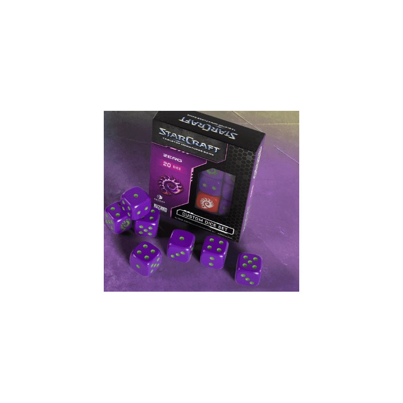 Zerg Custom Dice Set
