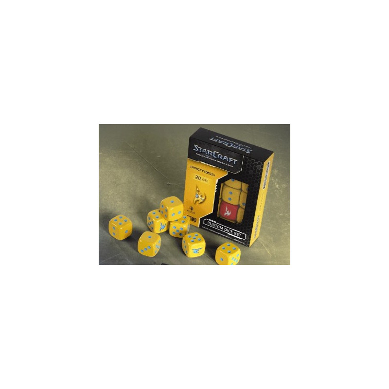 Protoss Custom Dice Set