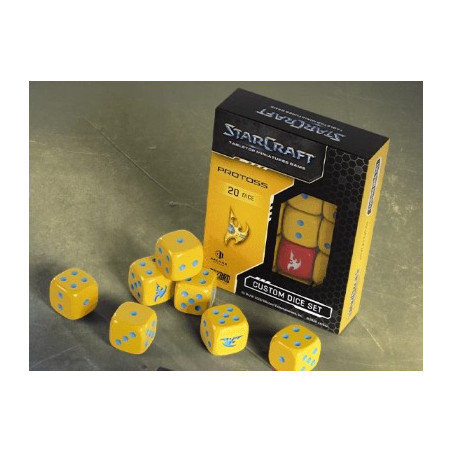 Protoss Custom Dice Set
