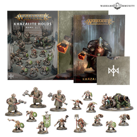 Khazalite Holds Army Set
