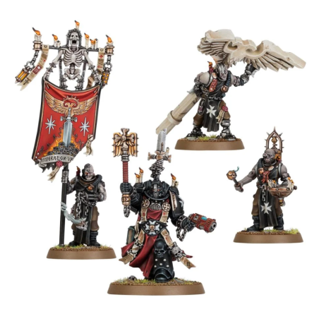 Chaplain Grimaldus & Retinue