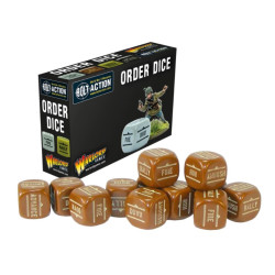 Bolt Action: Orders Dice pack - Brown