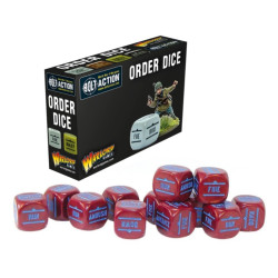 Bolt Action: Orders Dice pack - Maroon