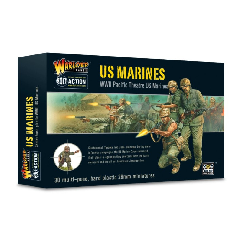 US Marines plastic box set