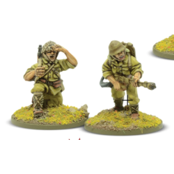 Japanese Army Sniper and Flame Thrower Teams