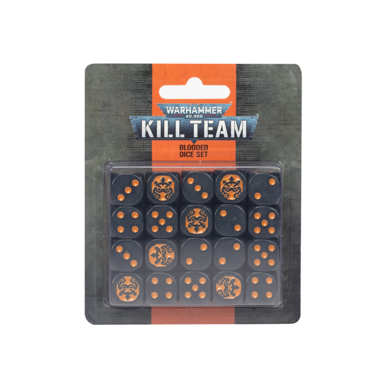 Kill team dice set Blooded