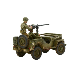 US Army Jeep With 50 Cal HMG