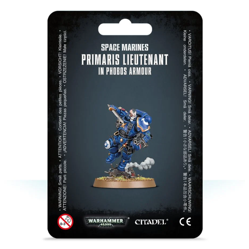 Primaris Lieutenant in Reiver Armour