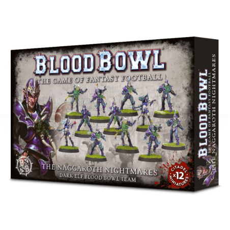 Dark Elf Blood Bowl Team: Naggaroth Nightmares