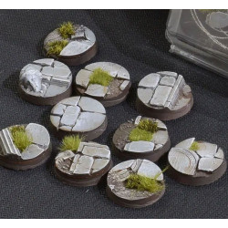 Temple Bases- Round 25mm (x10)