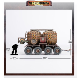 Promethium Tanks on Cargo-8 Ridgehauler Trailer