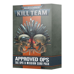 Kill Team: Approved Ops- Tac Ops & Mission Card Pack