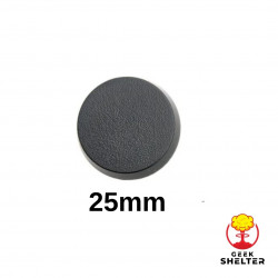 Pack 25mm Bases