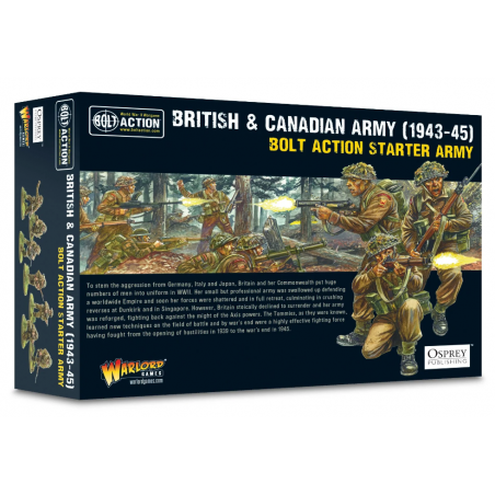 British & Canadian Army (1943-45) Starter Army