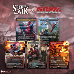 DEADPOOL SECRET LAIR DROP...