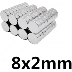 8x2 mm Magnets