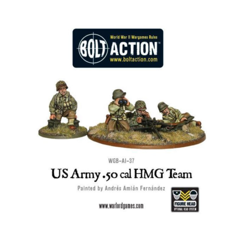 US Army 50 Cal HMG team