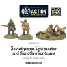 Soviet 50mm light mortar and Flamethrower teams