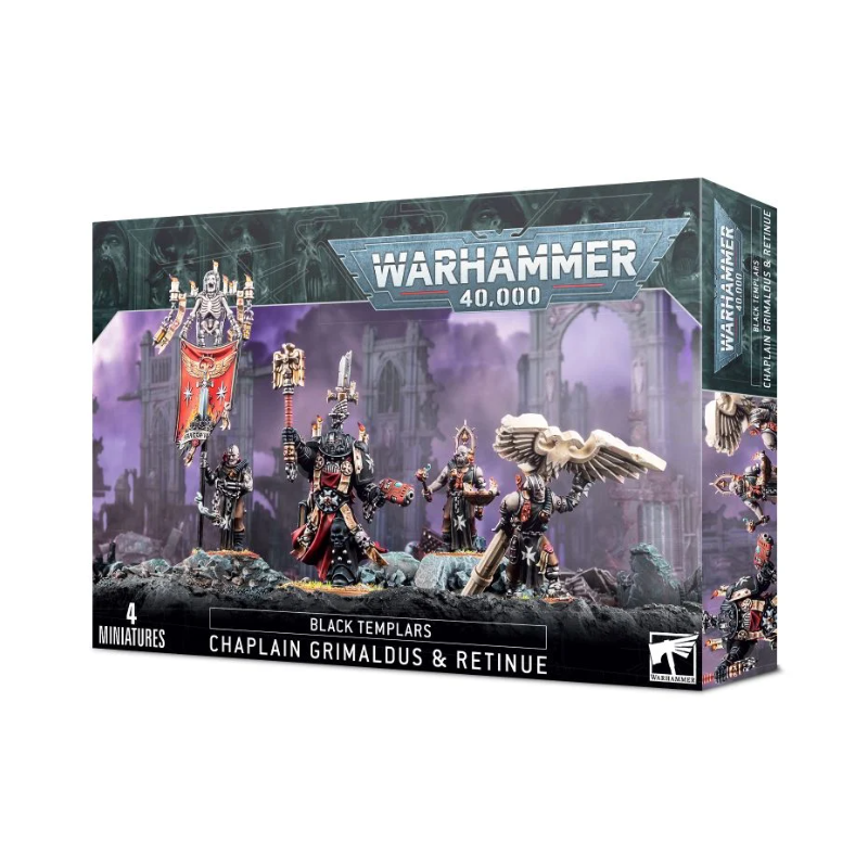 Chaplain Grimaldus & Retinue