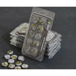 Temple Bases- Round 25mm (x10)